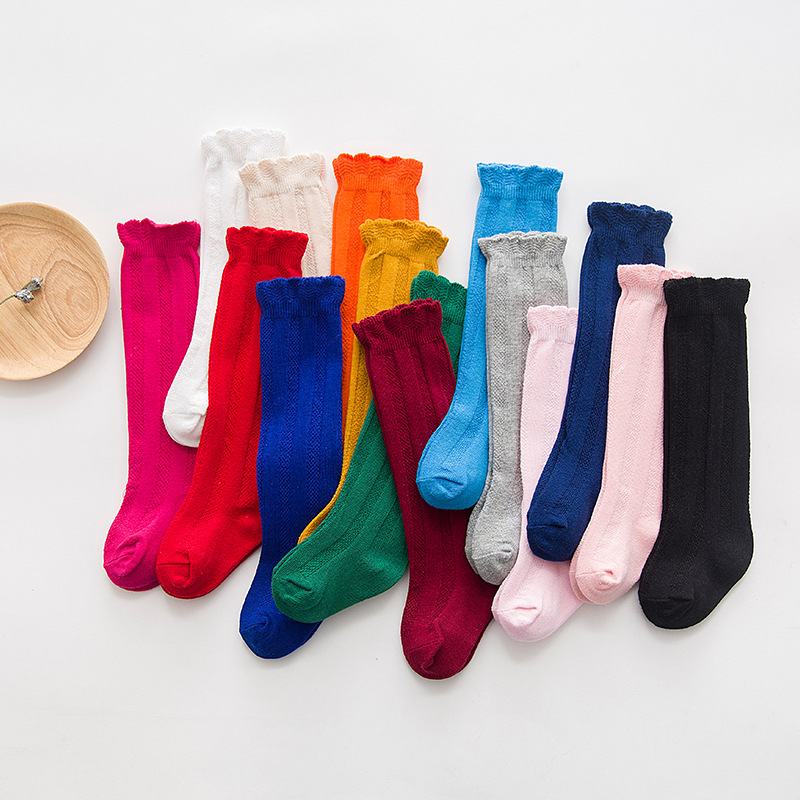 Meias de algodão longo alto do - Baby Sock Oximeter avaliação e preço
