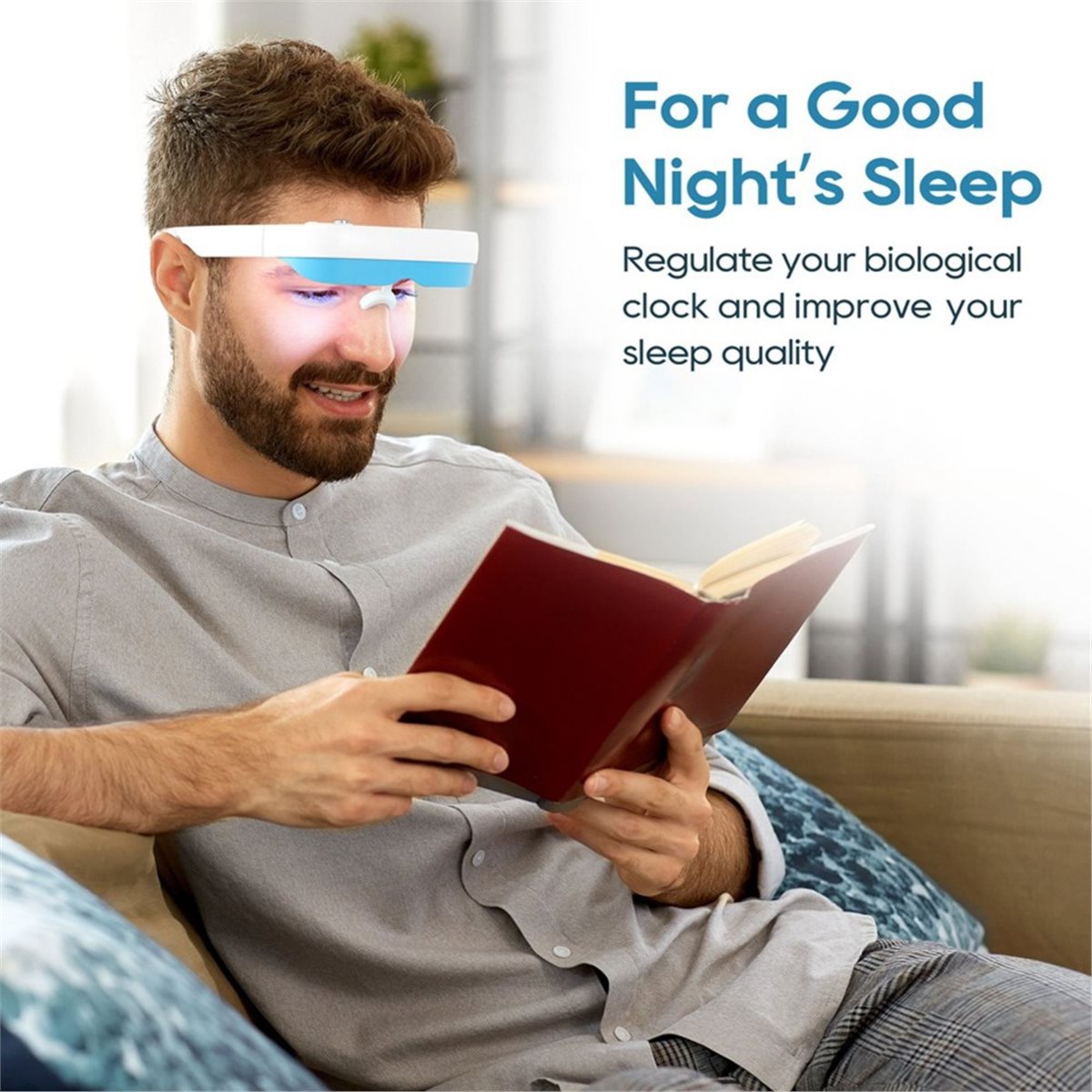 Óculos de Terapia de Luz DT75B - Light Therapy Glasses avaliação e preço
