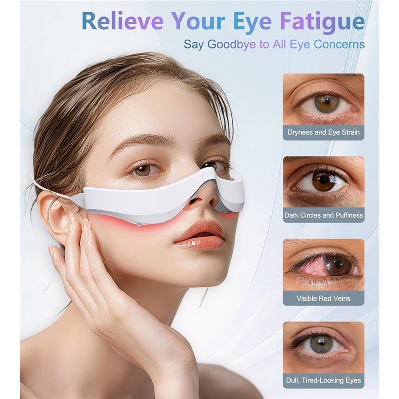 【FORA DO ESTOQUE】Dispositivo d - Light Therapy Glasses avaliação e preço