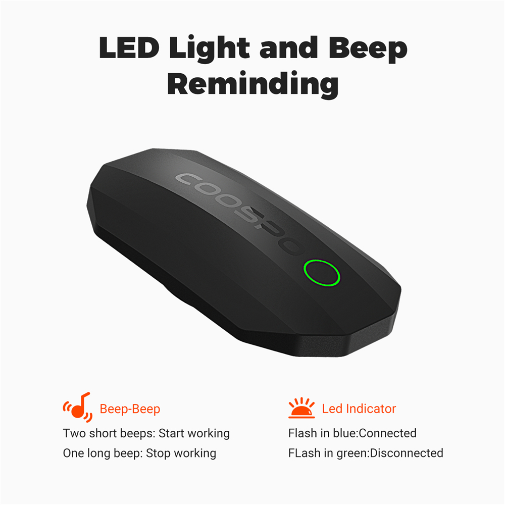 COOSPO-H808S Sensor de Frequên - Breath Rate Monitor avaliação e preço