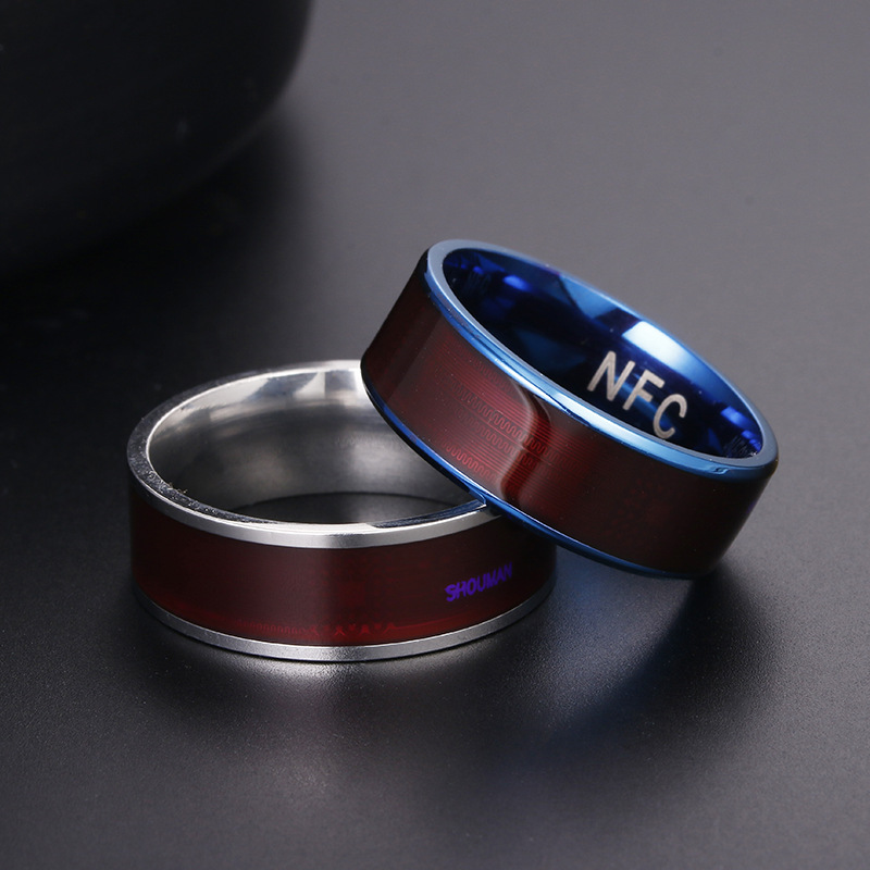 Nova moda magia usar nfc anel  - Smart Ring Nfc Pay avaliação e preço