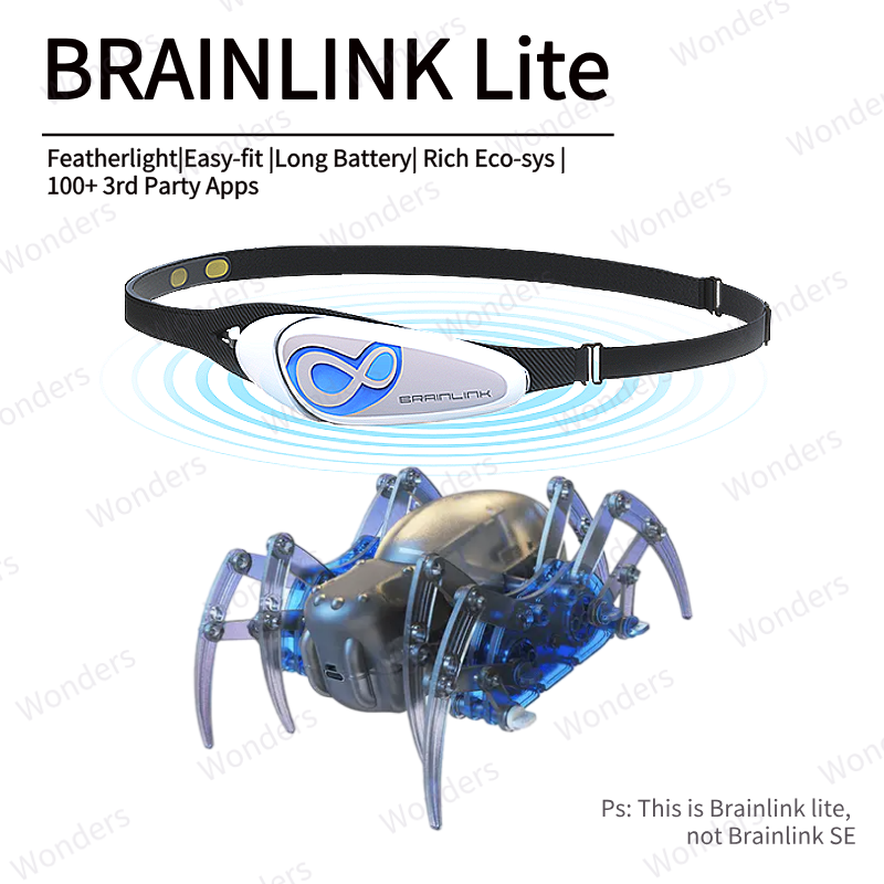 Brainlink lite controle remoto - Meditation Headband Eeg avaliação e preço