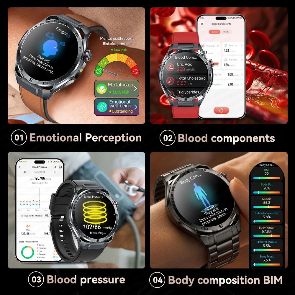 Novo Relógio Inteligente para  - Fatigue Band Monitor avaliação e preço