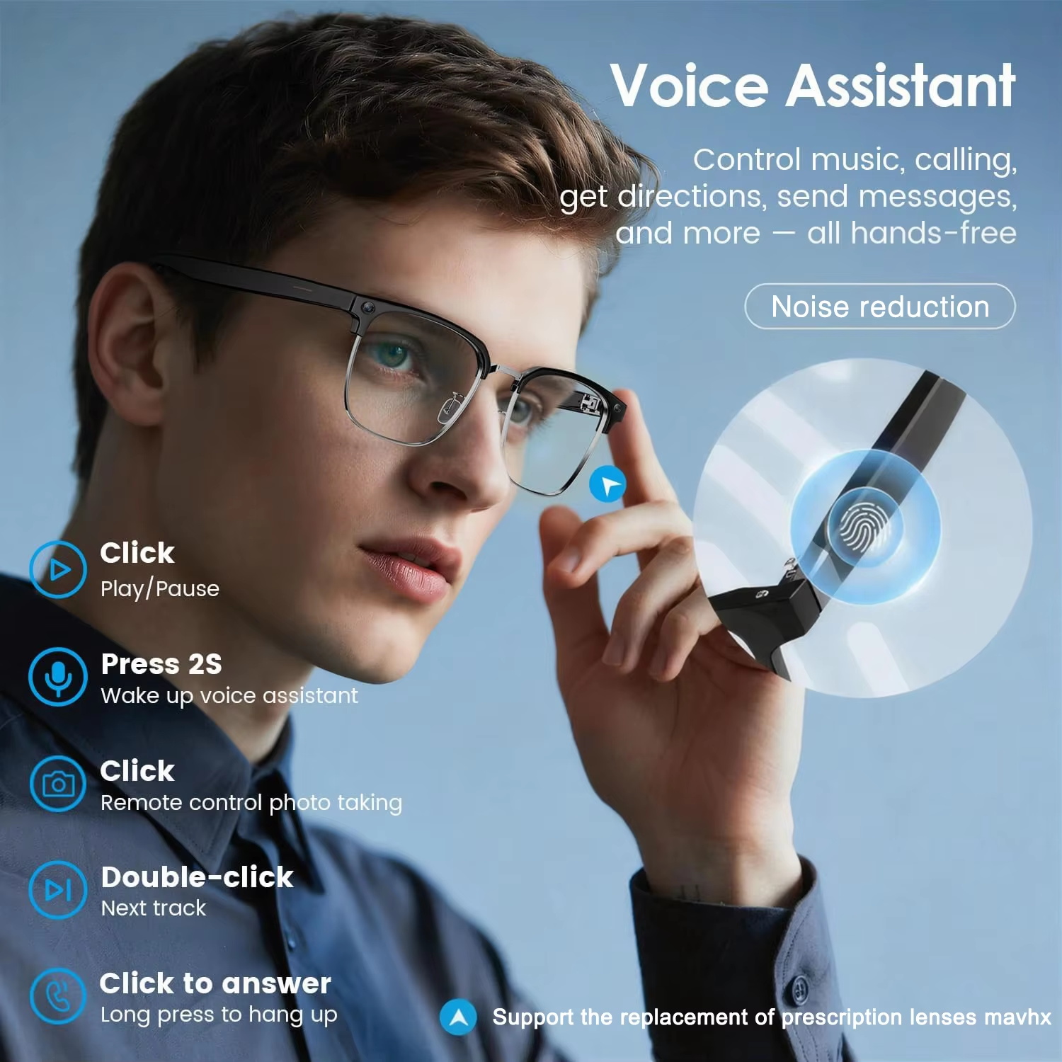 Óculos Inteligentes 2026 Novos - Smart Glasses Lens avaliação e preço